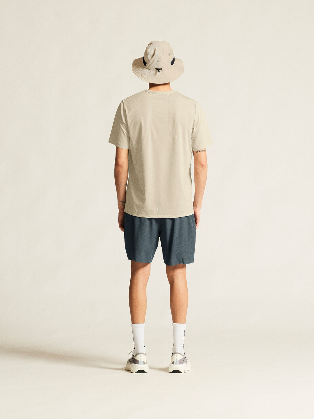 Camiseta de trail Pro 2 de manga corta - Beige - Hombre