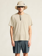 Camiseta de trail Pro 2 de manga corta - Beige - Hombre
