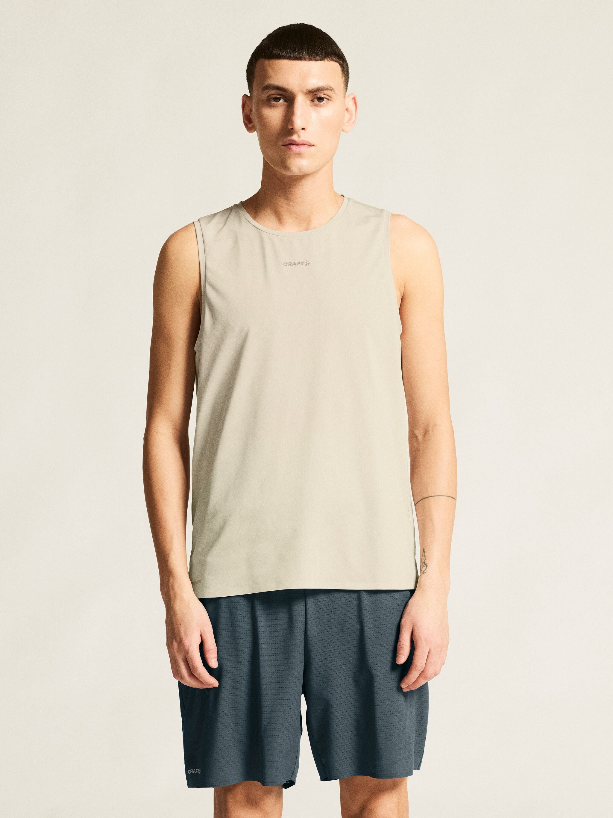Pro 2 Trail Tank Top - Beige - Men's