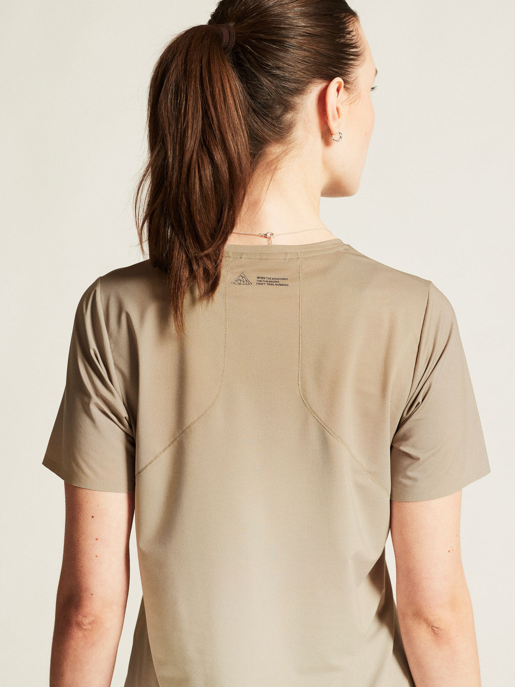 Camiseta de trail Pro 2 de manga corta - Hay - Mujer