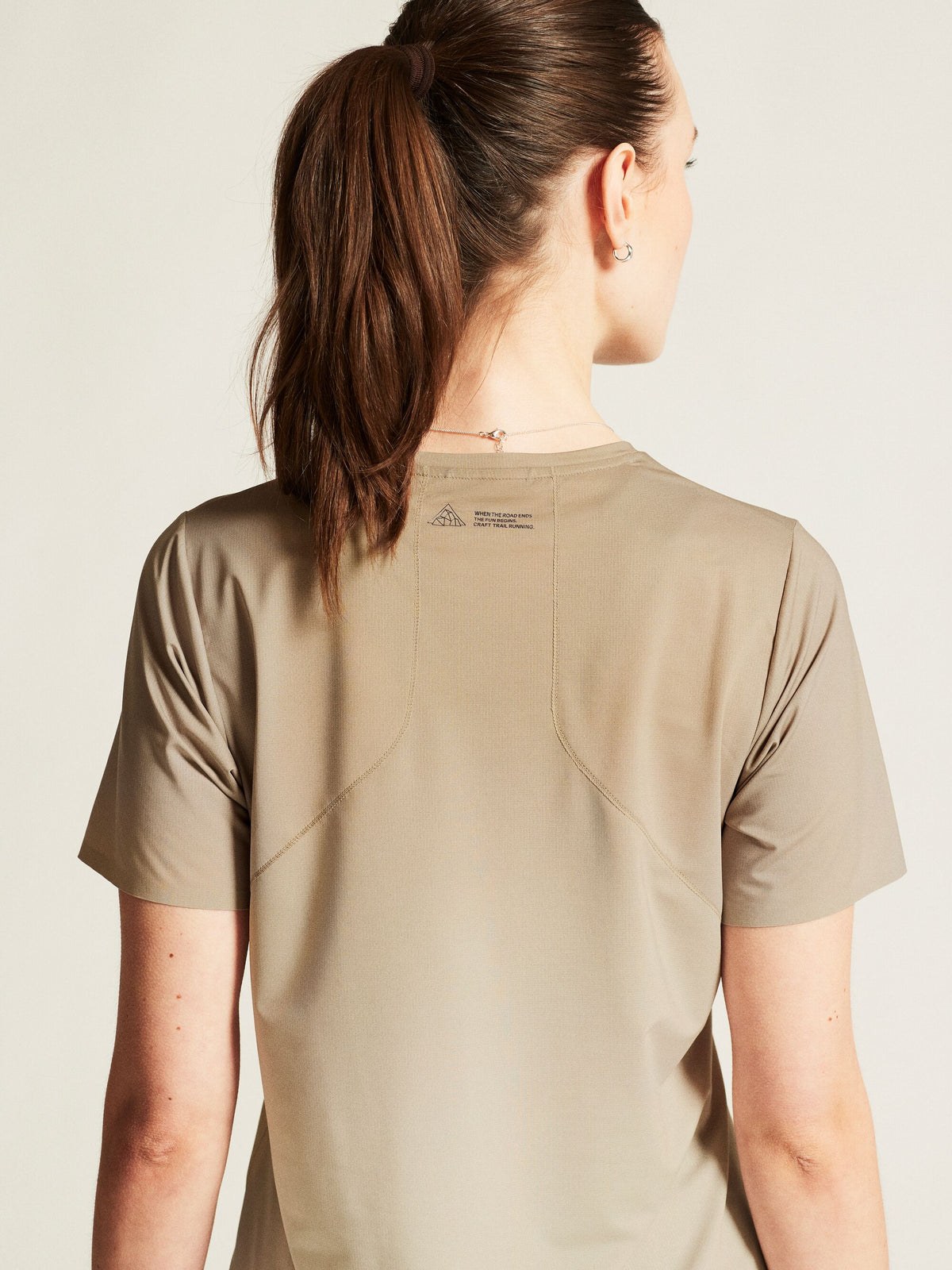 Camiseta de trail Pro 2 de manga corta - Hay - Mujer