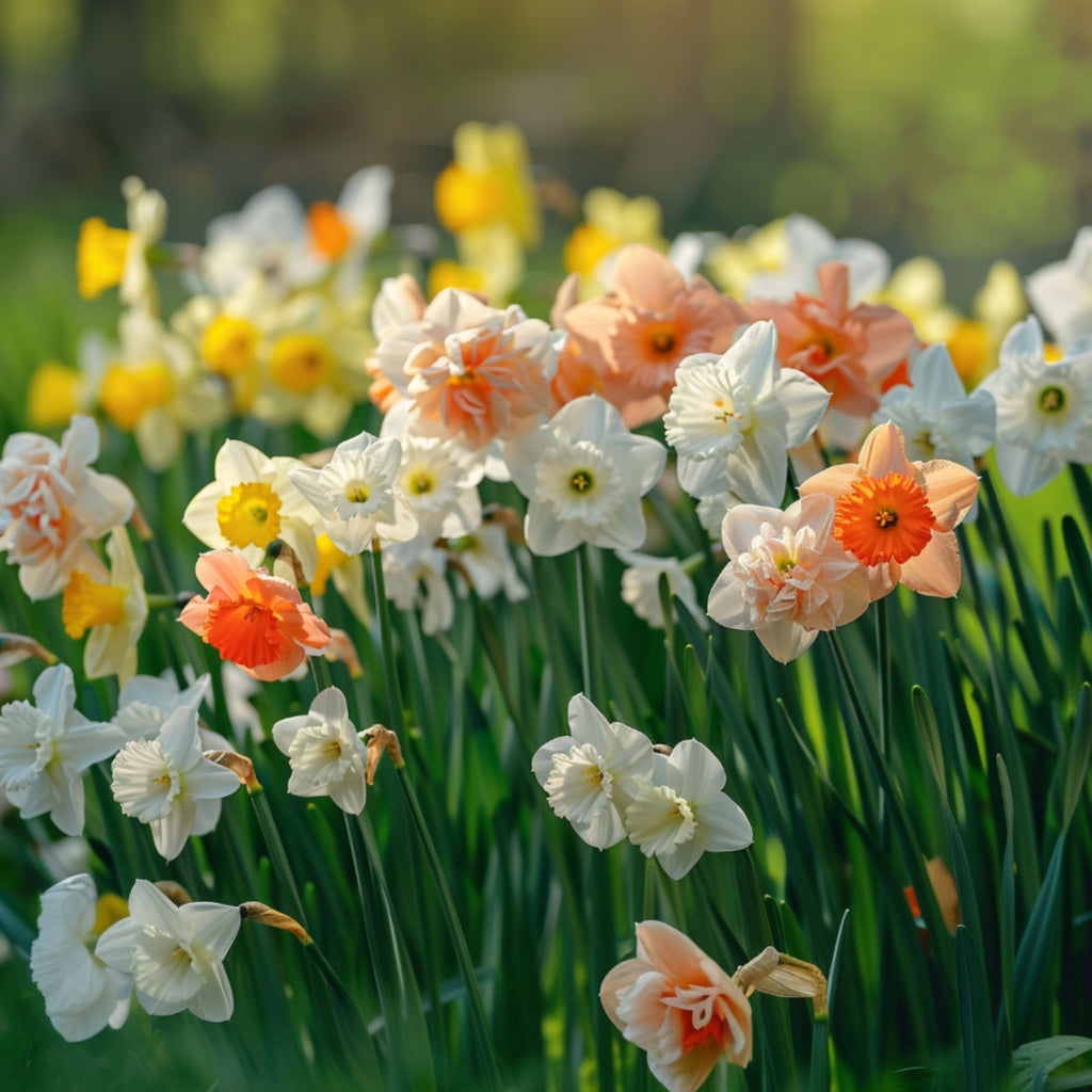 Mix Of 10 Double-Flowered Narcissi – Outdoor Plant
