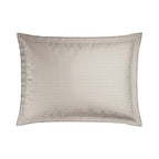 Funda De Almohada Satén De Algodón - Pata De Gallo - Topo