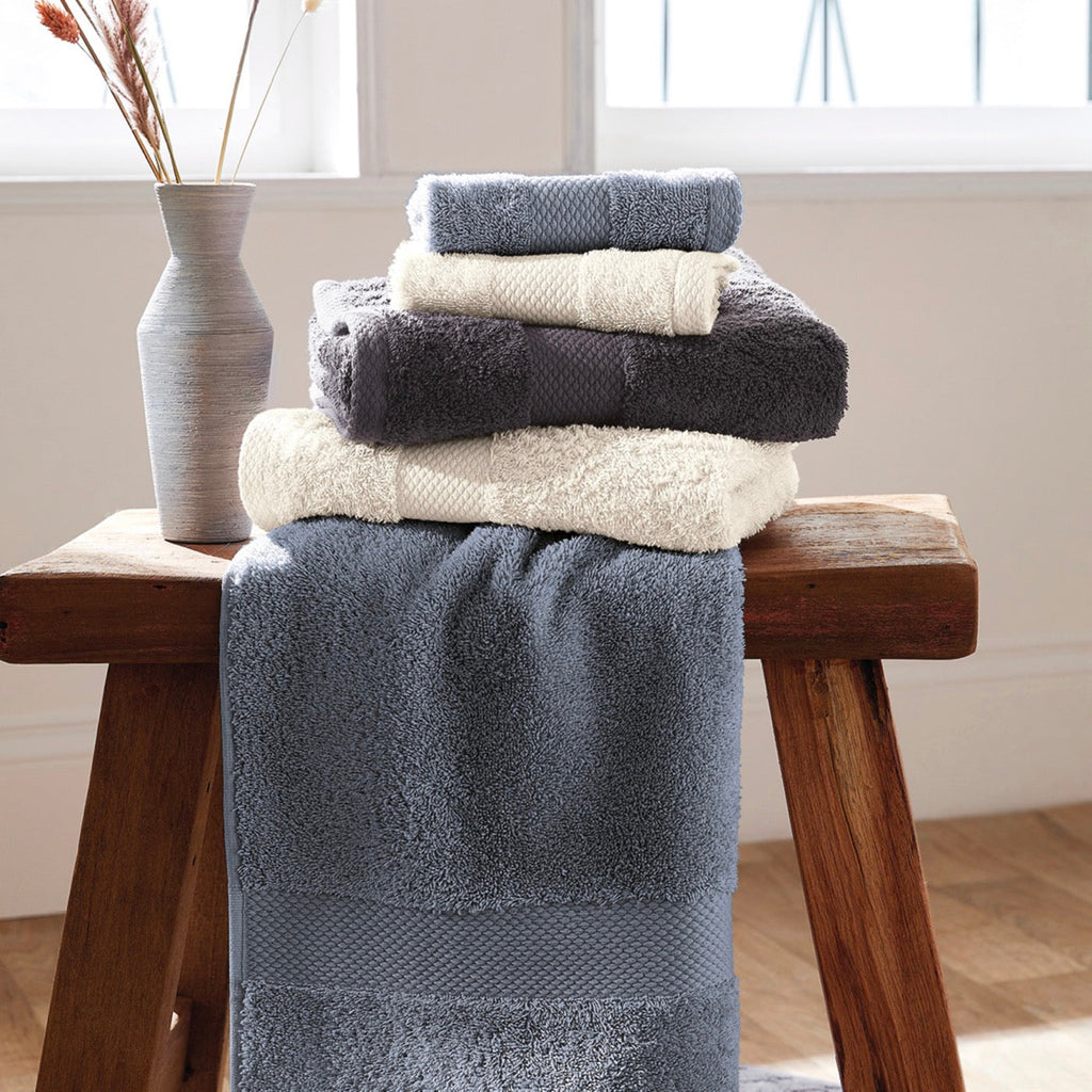 Tapis De Bain - Bleu Gris