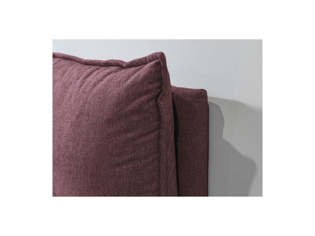 Garance - Ottoman Bed with Pillow-Effect Headboard