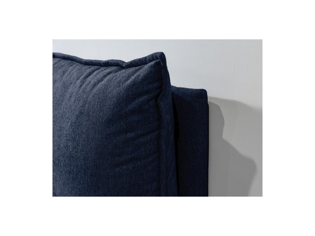 Garance - Ottoman Bed with Pillow-Effect Headboard