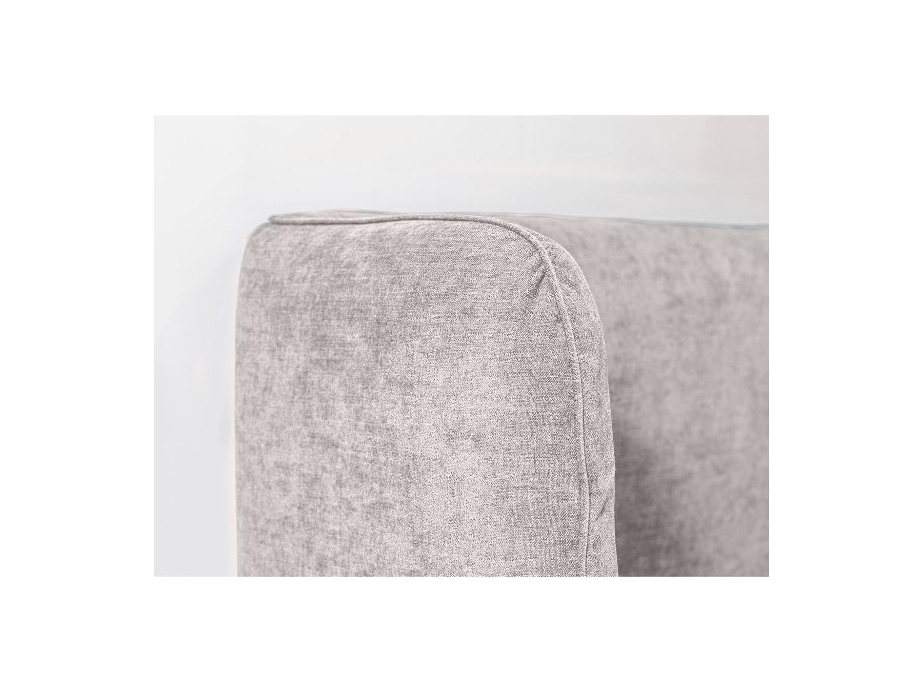 Louise - Cama con arcón con cabecero acolchado
