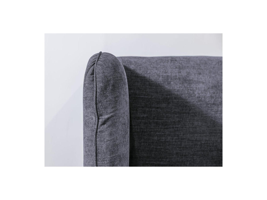 Louise - Cama con arcón con cabecero acolchado