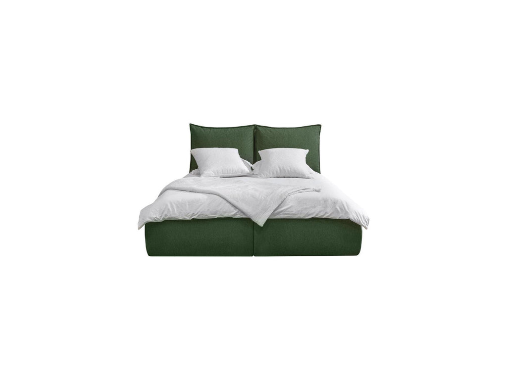 Garance - Ottoman Bed with Pillow-Effect Headboard