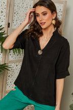 Top - Negro - Mujer