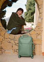 Luggage Studio Soft - Soft Polyester Suitcase with TSA Lock and Multidirectional Wheels - Sage