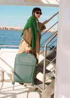 Luggage Studio Soft - Soft Polyester Suitcase with TSA Lock and Multidirectional Wheels - Sage