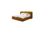 Louise - Cama con arcón con cabecero acolchado
