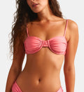 Rosé Balconette Bikini Top - Pink