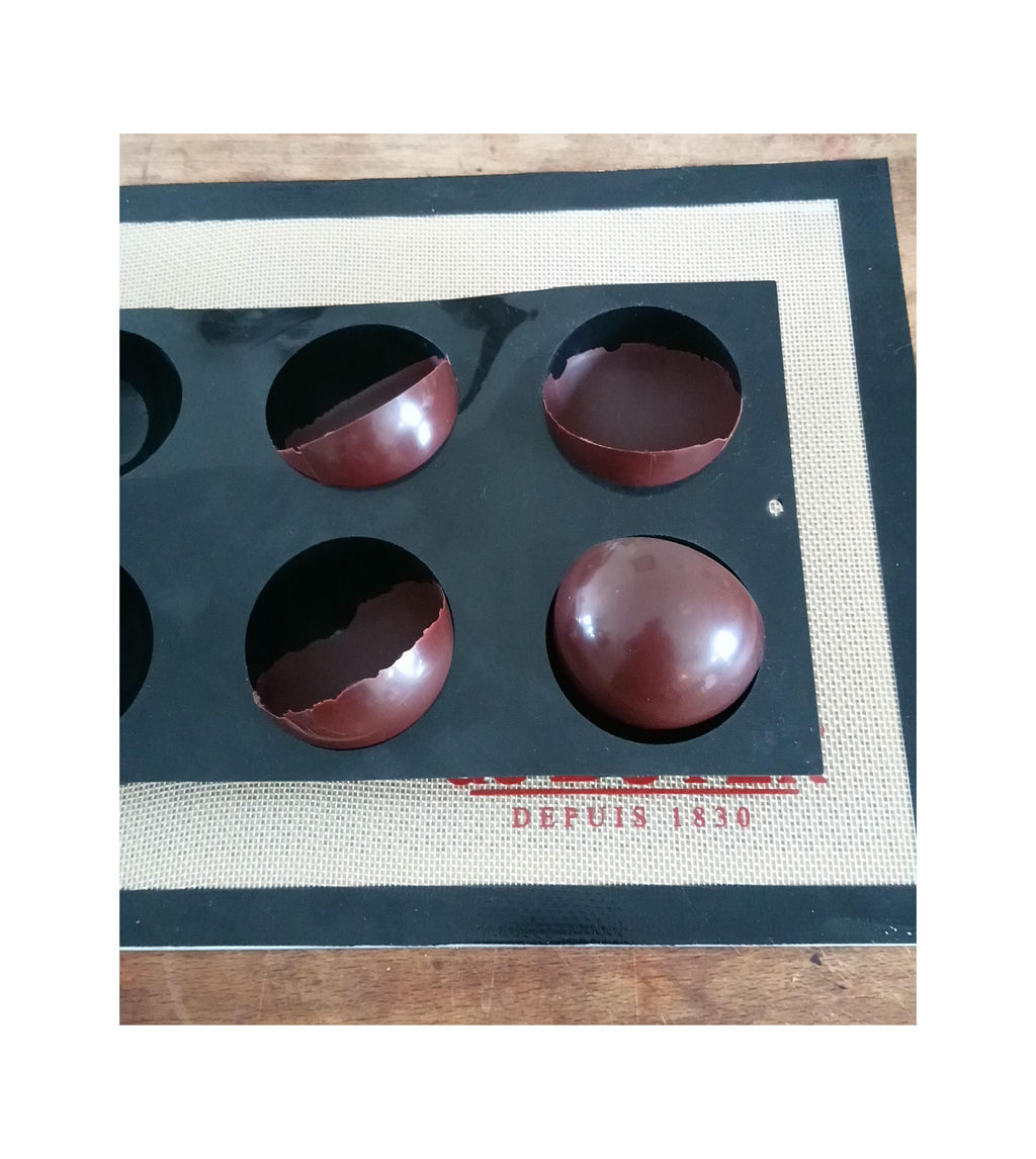 Mini Half-Sphere Moul Flex Silicone Tray