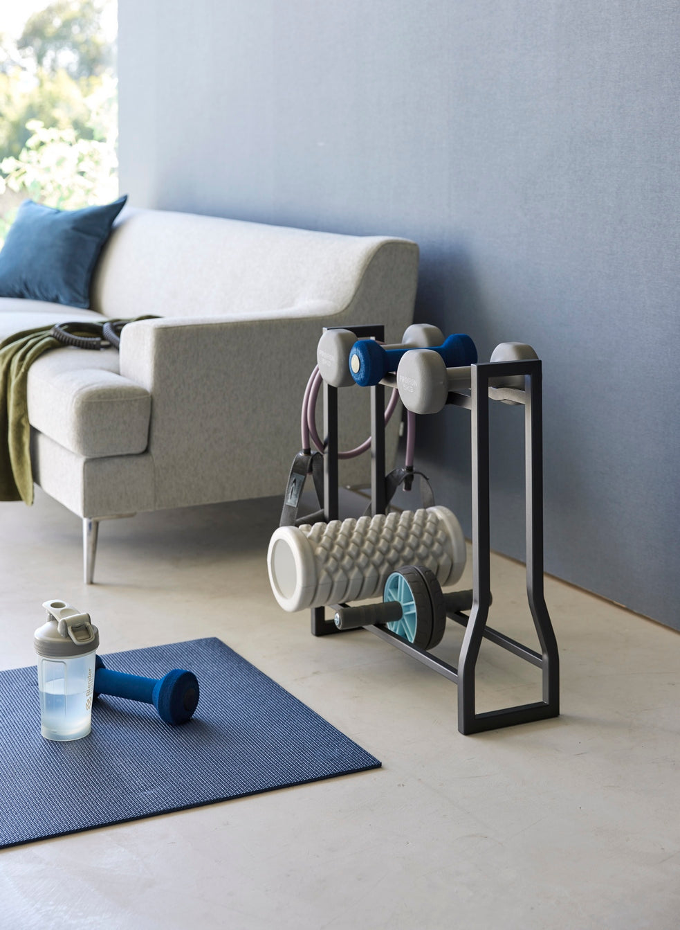 Dumbbell Rack - Tower - Black