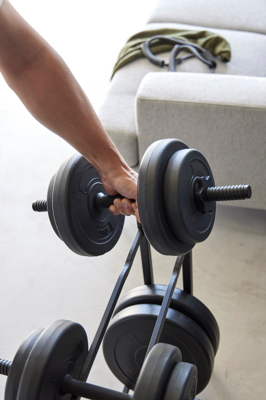 Dumbbell Rack - Tower - Black