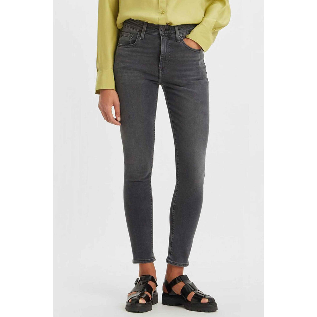 Jean Skinny Taille Haute Levi's 721 Gris