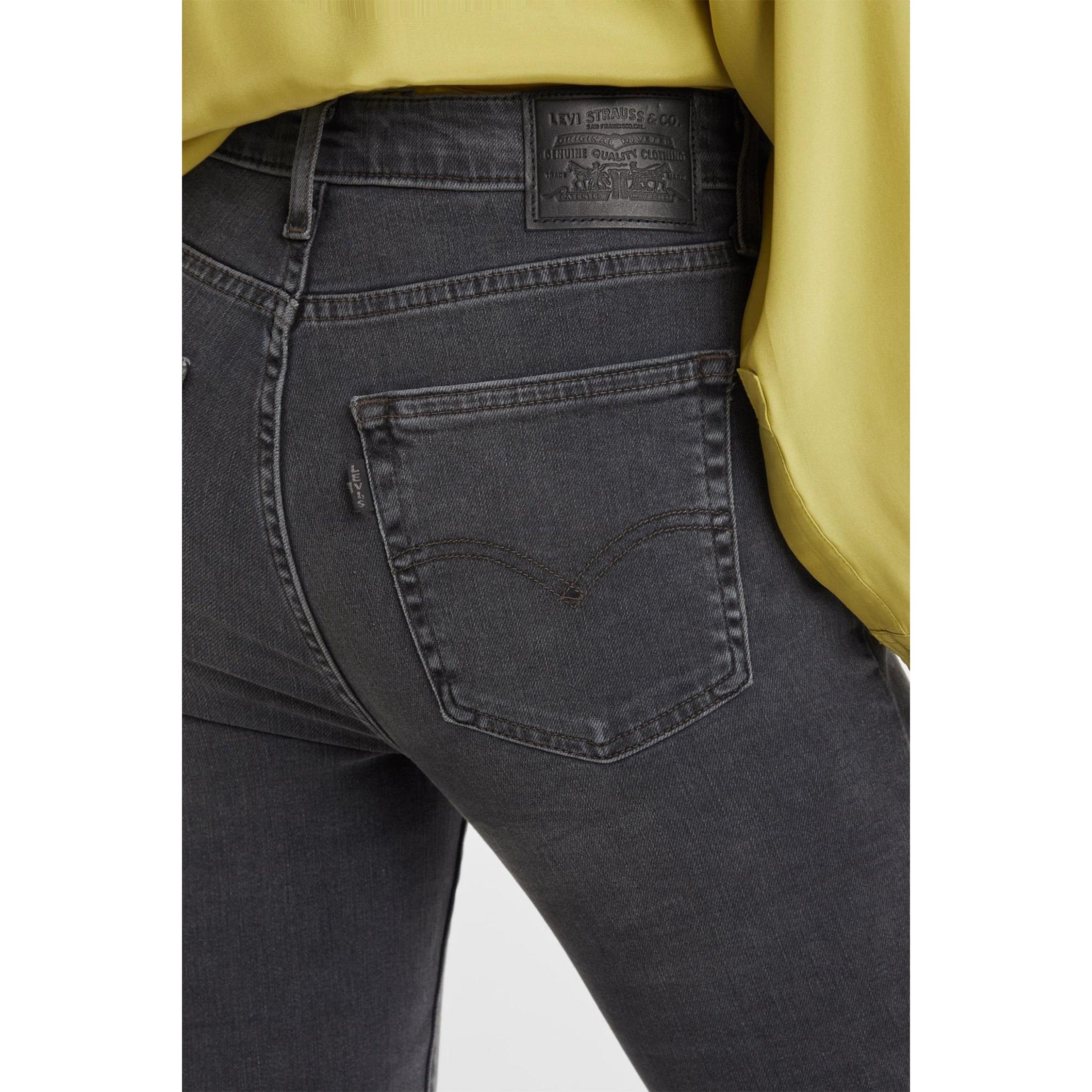 Jean Skinny Taille Haute Levi's 721 Gris