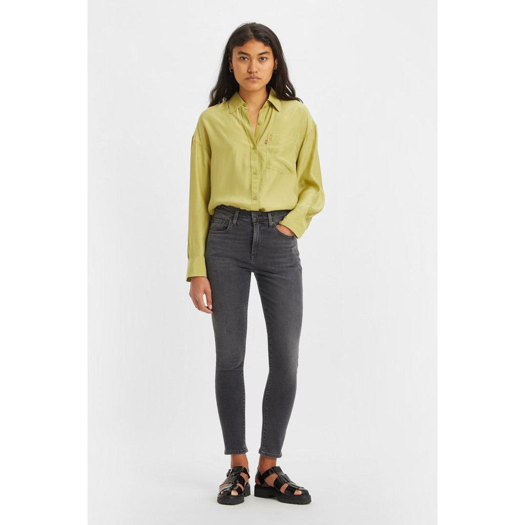 Jean Skinny Taille Haute Levi's 721 Gris