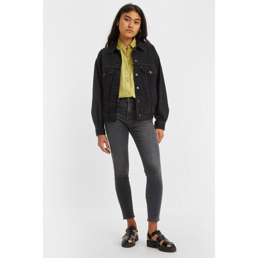 Jean Skinny Taille Haute Levi's 721 Gris