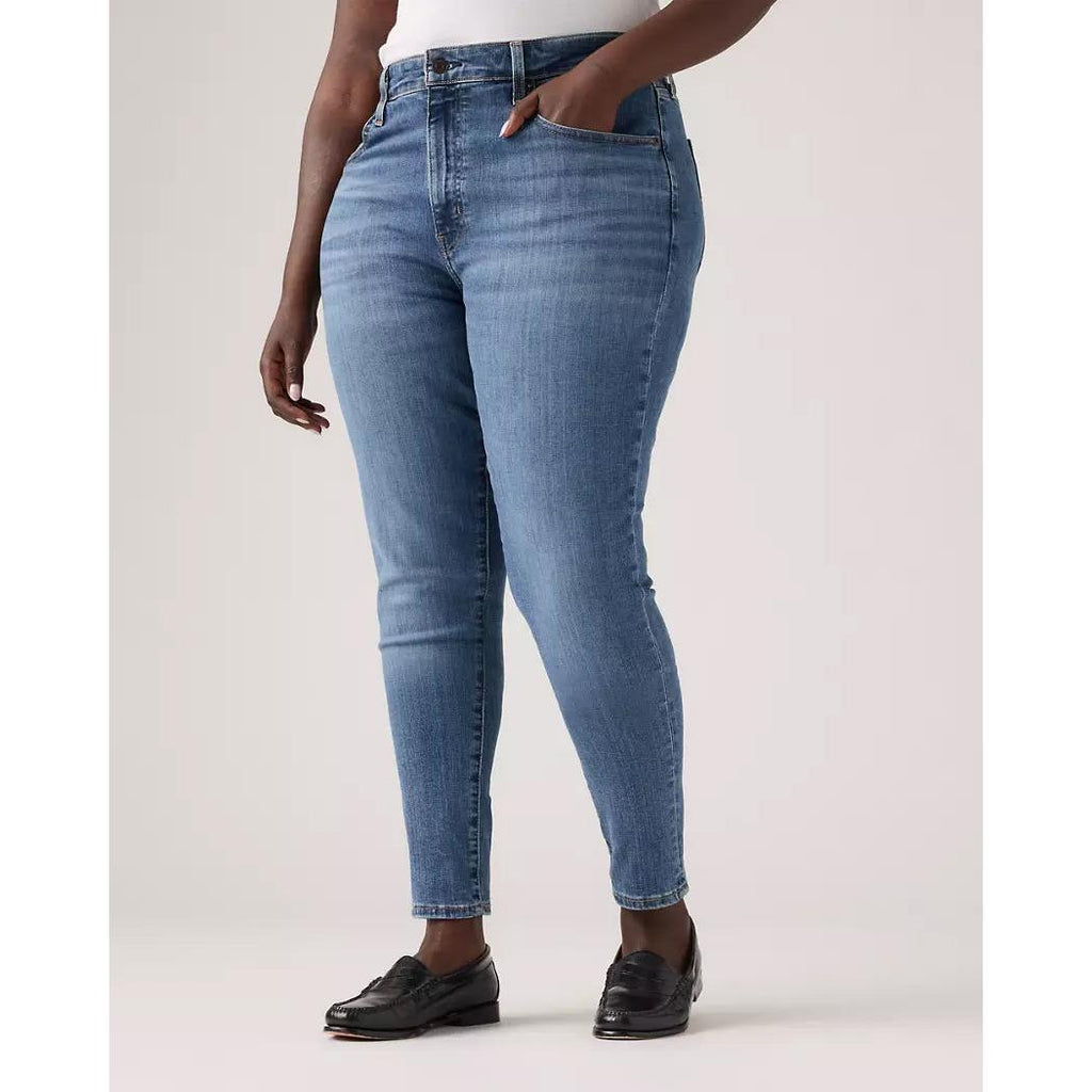 Jean Skinny Taille Haute Levi's 721 Bleu