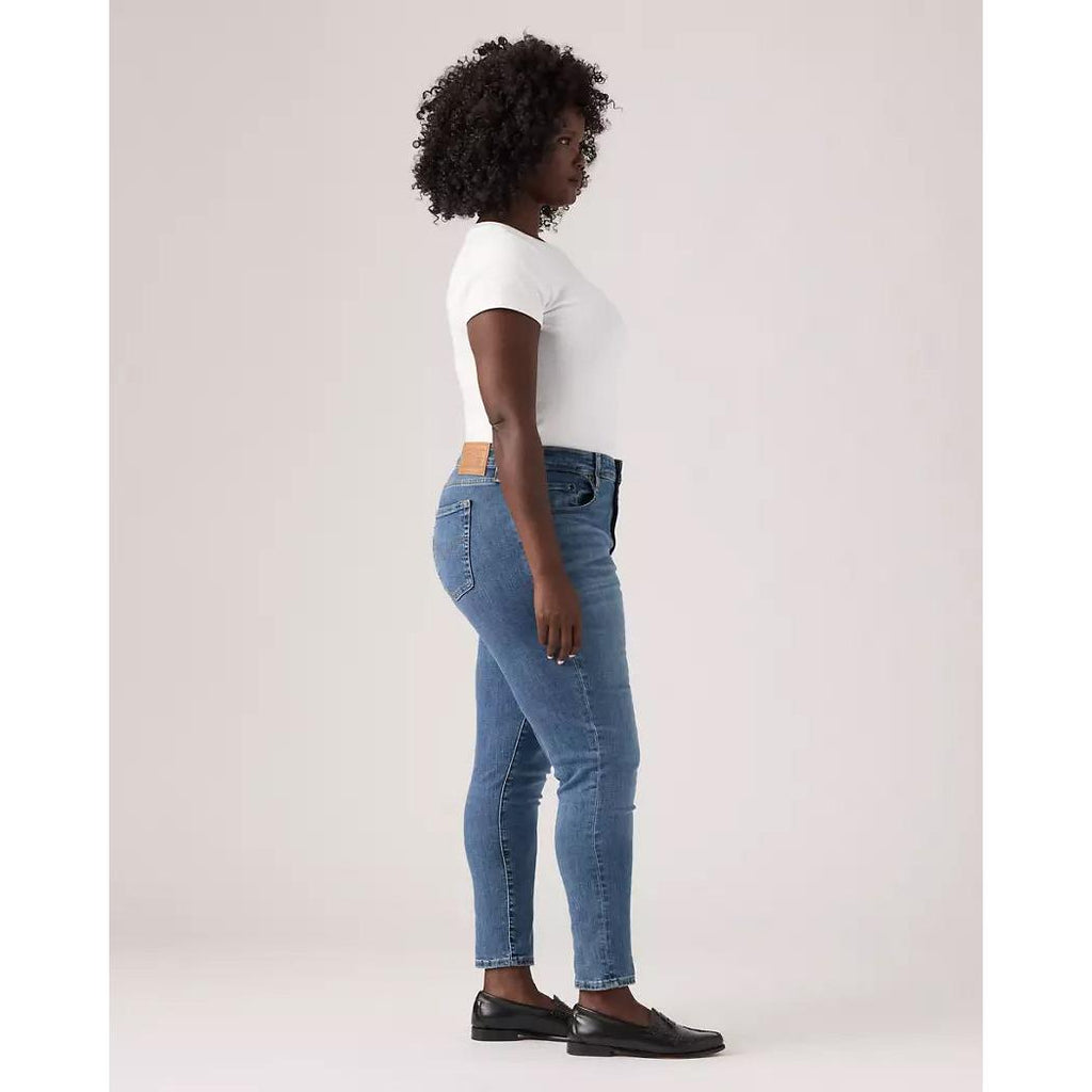 Jean Skinny Taille Haute Levi's 721 Bleu