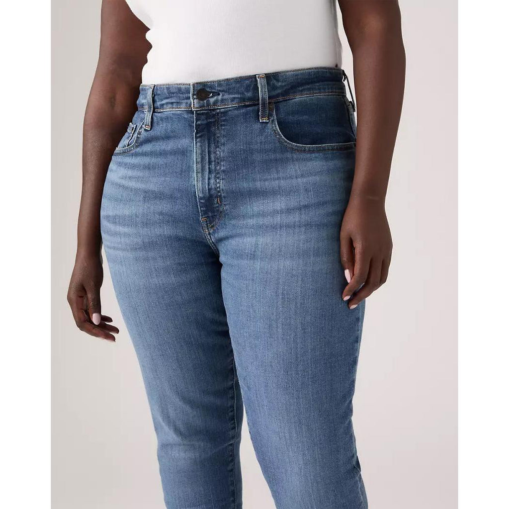 Jean Skinny Taille Haute Levi's 721 Bleu