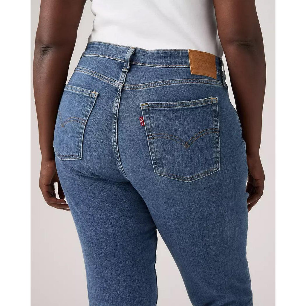 Jean Skinny Taille Haute Levi's 721 Bleu