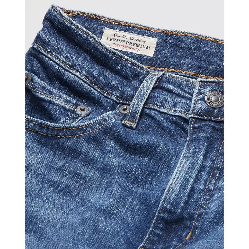 Jean Skinny Taille Haute Levi's 721 Bleu