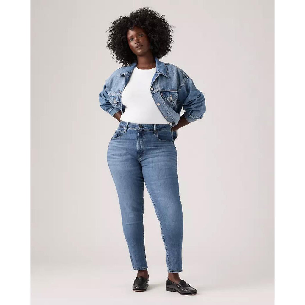 Jean Skinny Taille Haute Levi's 721 Bleu