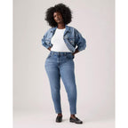 Jean Skinny Taille Haute Levi's 721 Bleu