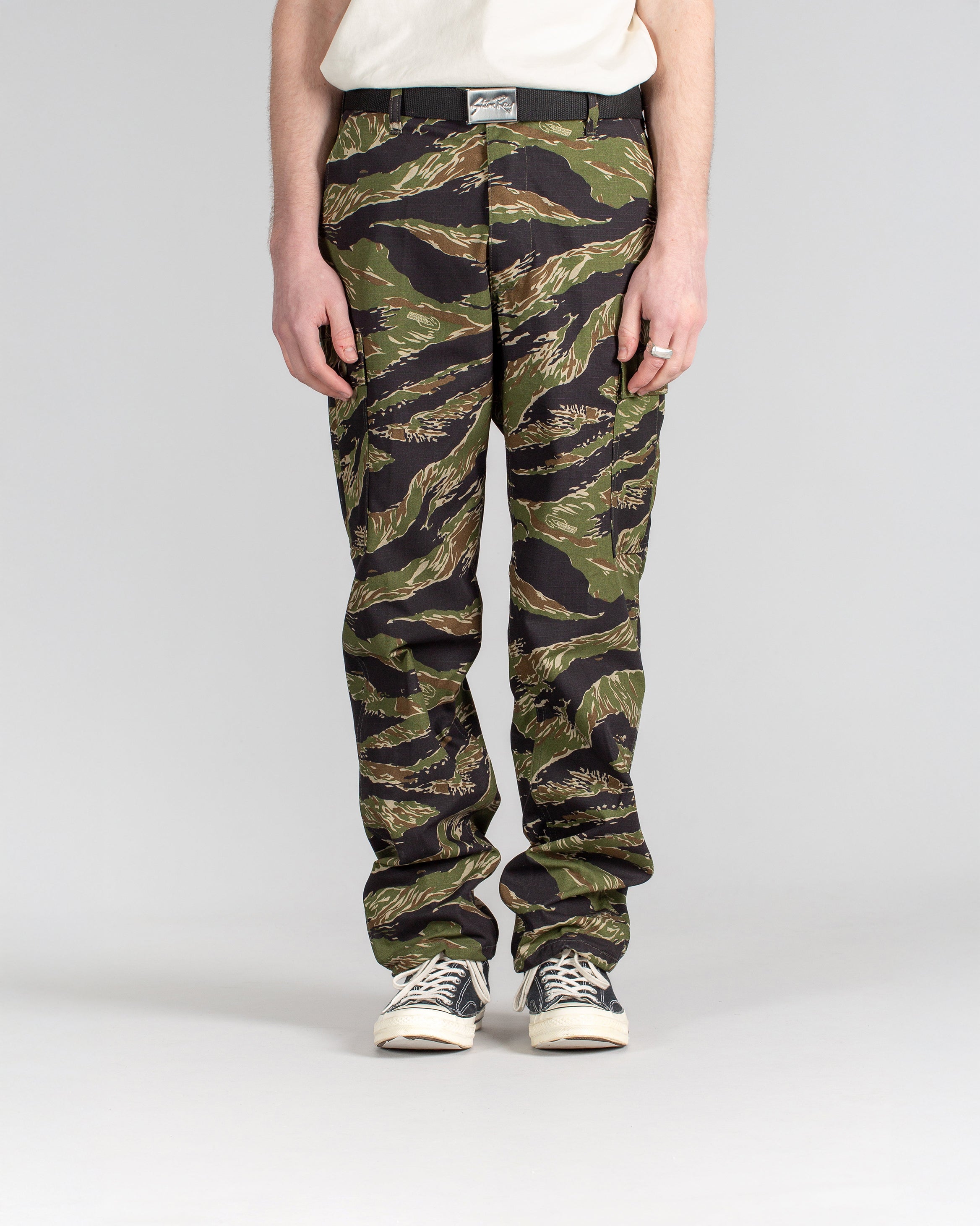 Pantalón cargo 1969C - Ripstop con rayas de tigre