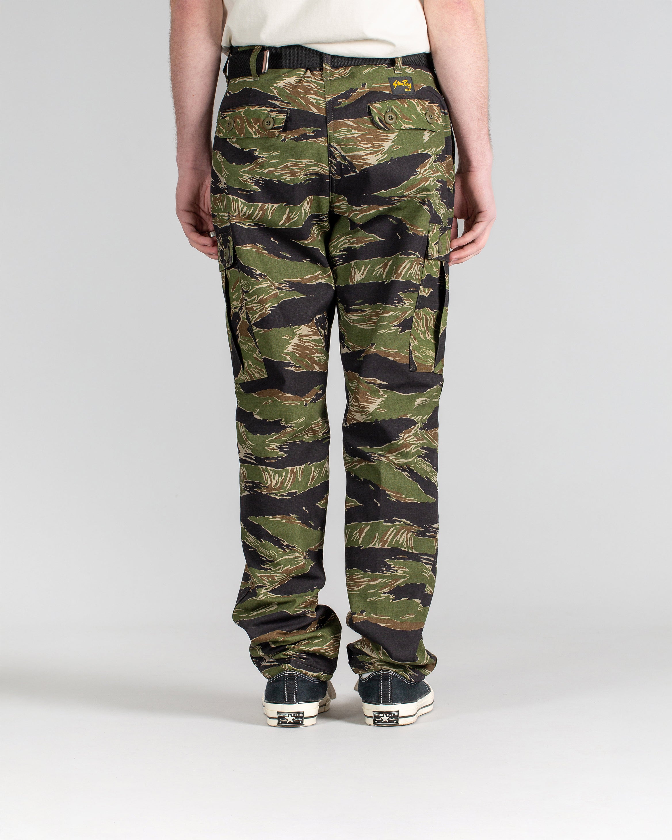Pantalón cargo 1969C - Ripstop con rayas de tigre