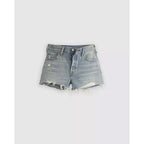 Pantalón Corto Vaquero De Tiro Alto Levi's 501 Azul