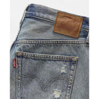 Pantalón Corto Vaquero De Tiro Alto Levi's 501 Azul