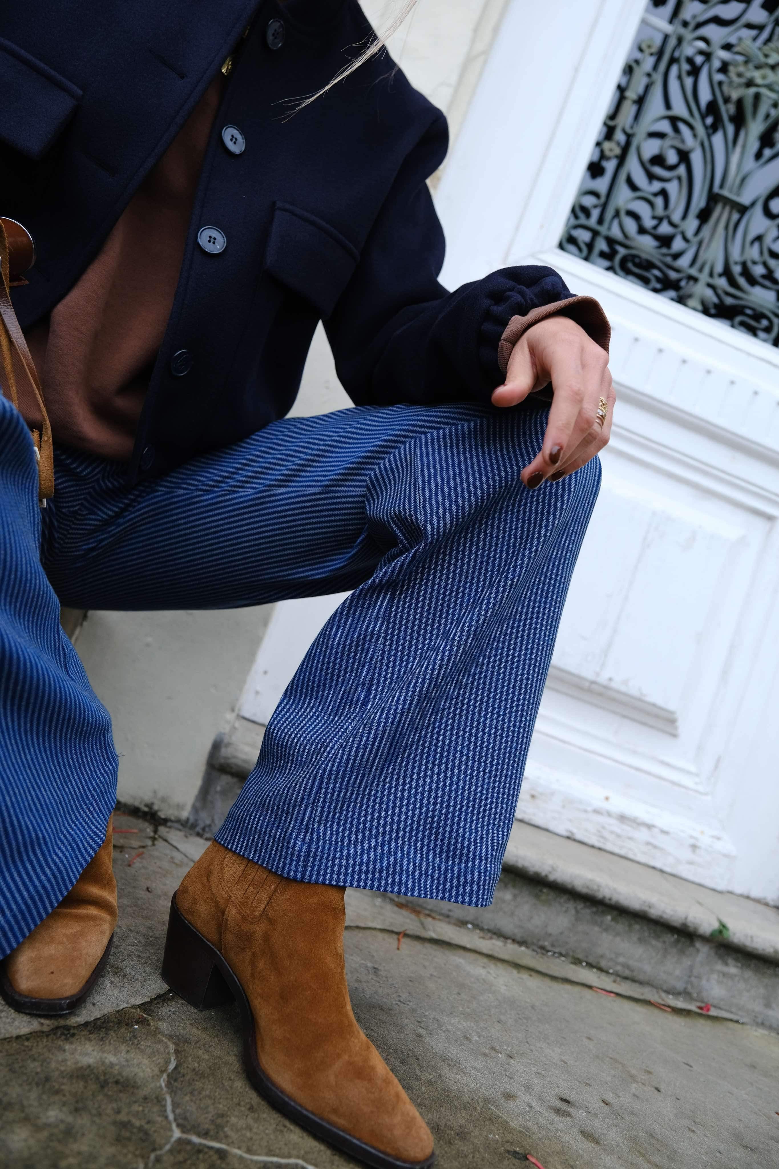 Pantalón Victor Rayas Marino