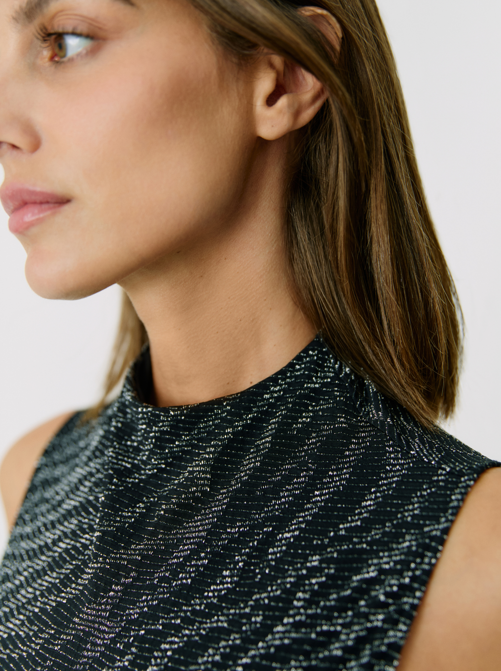 Zebra Shine Bodysuit
