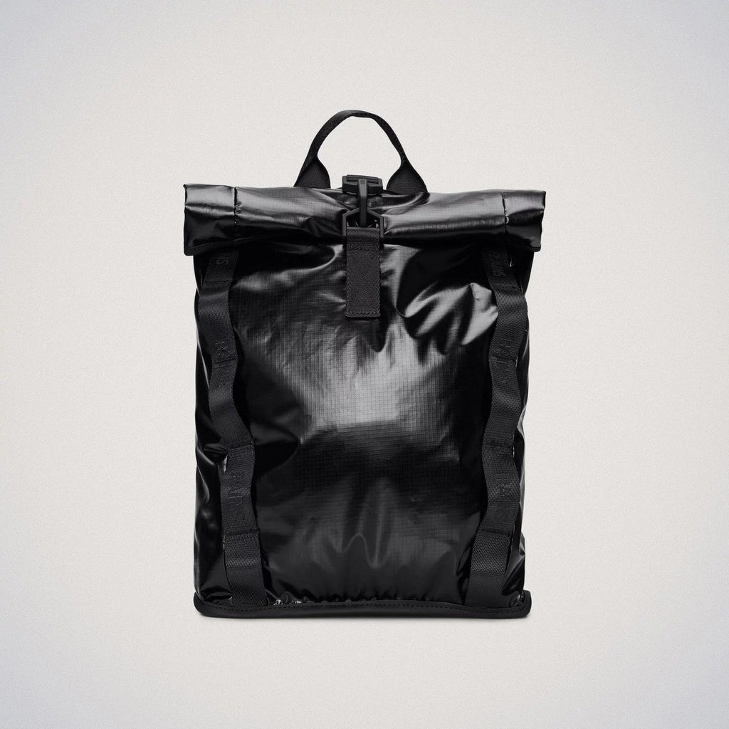 Sibu Rolltop Rucksack Mini W3 Black Bag - Unisex