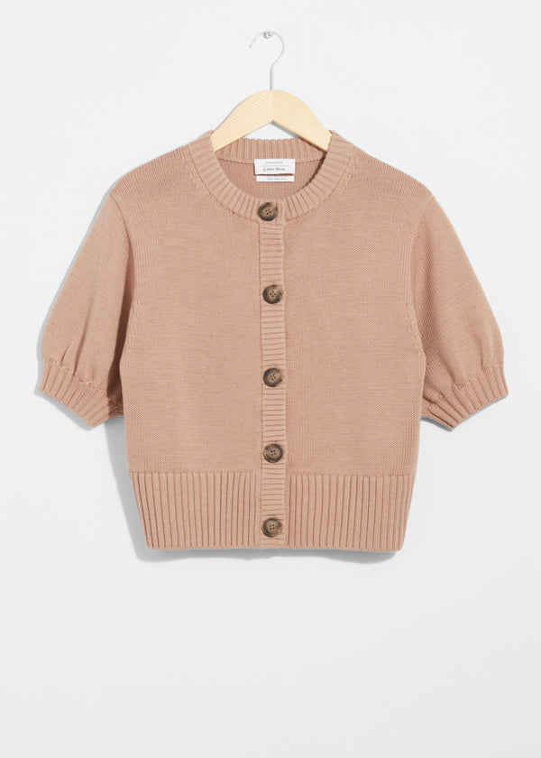 Pa Glitz Cardigan - Beige - Women