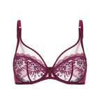 Singuliere Underwired Plunge Bra - Syrah