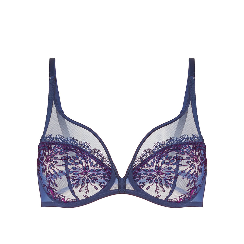 Soutien-Gorge Armature Décolleté Plongeant Singuliere - Midnight