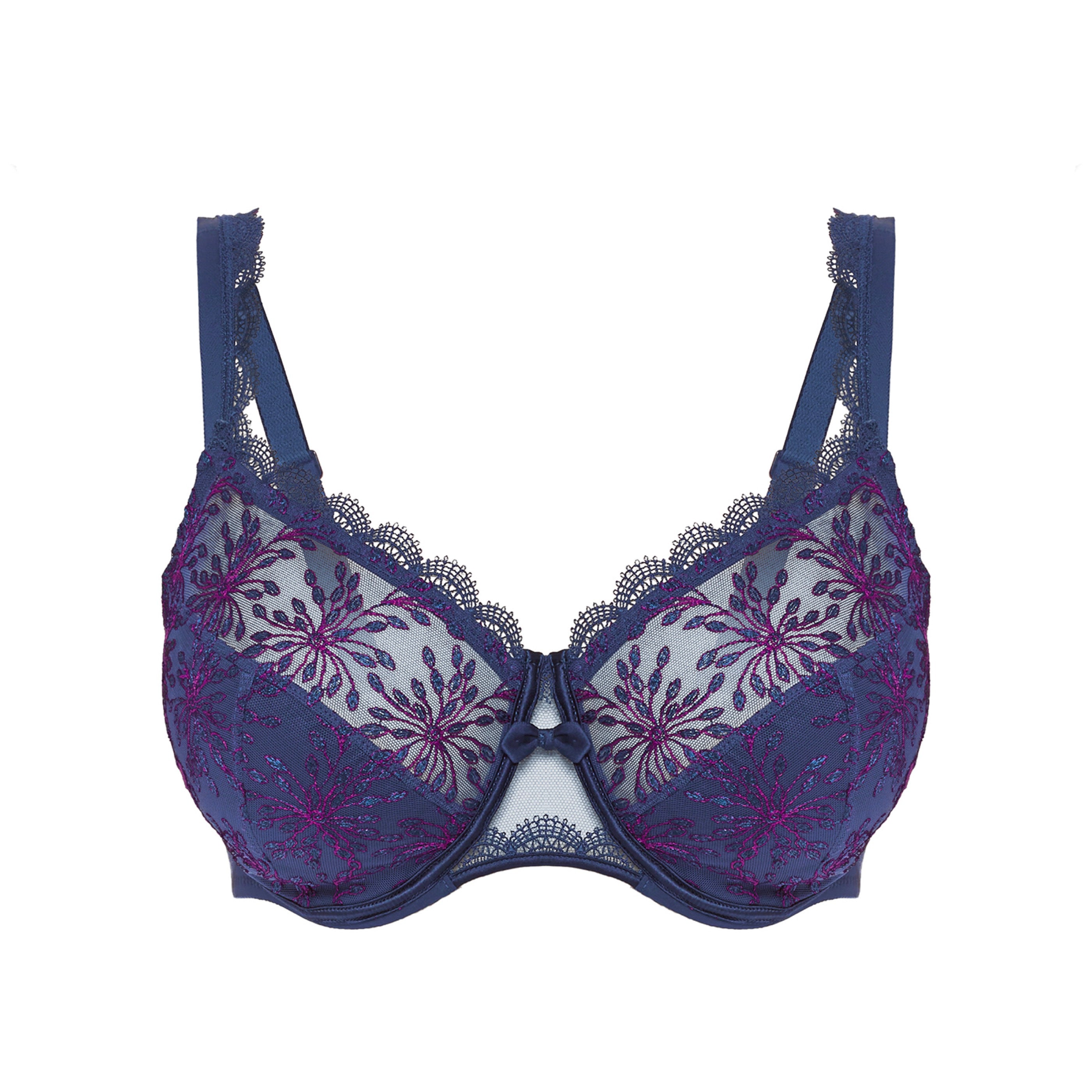 Soutien-Gorge Armature Bonnets Profonds Singuliere - Midnight