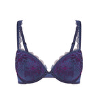 Soutien-Gorge Push-Up Singulière - Bleu