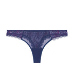 Tanga Singulière Brique - Bleu