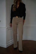 Jean Droit Moka - Beige