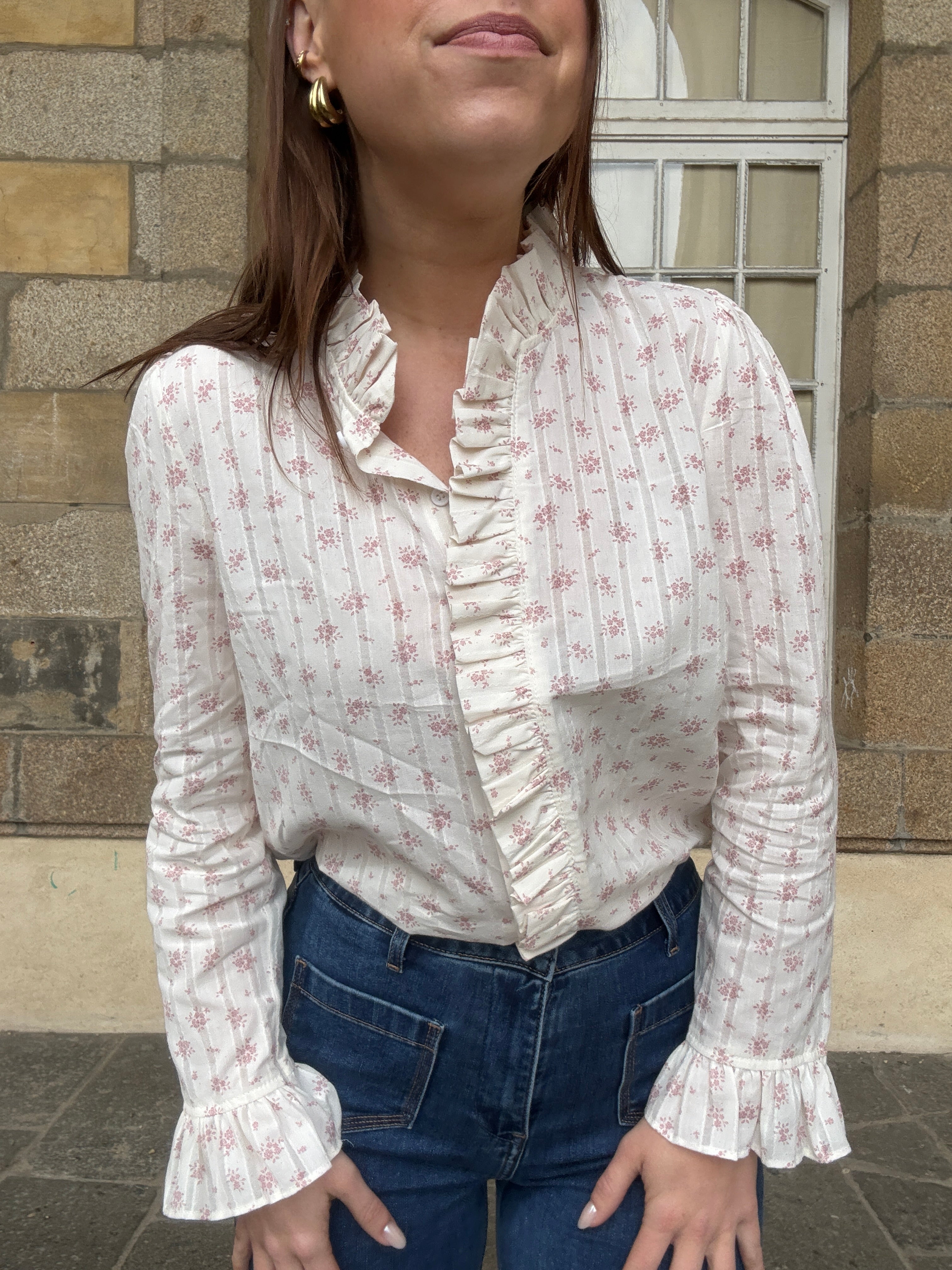 Blouse À Fleurs Janelle