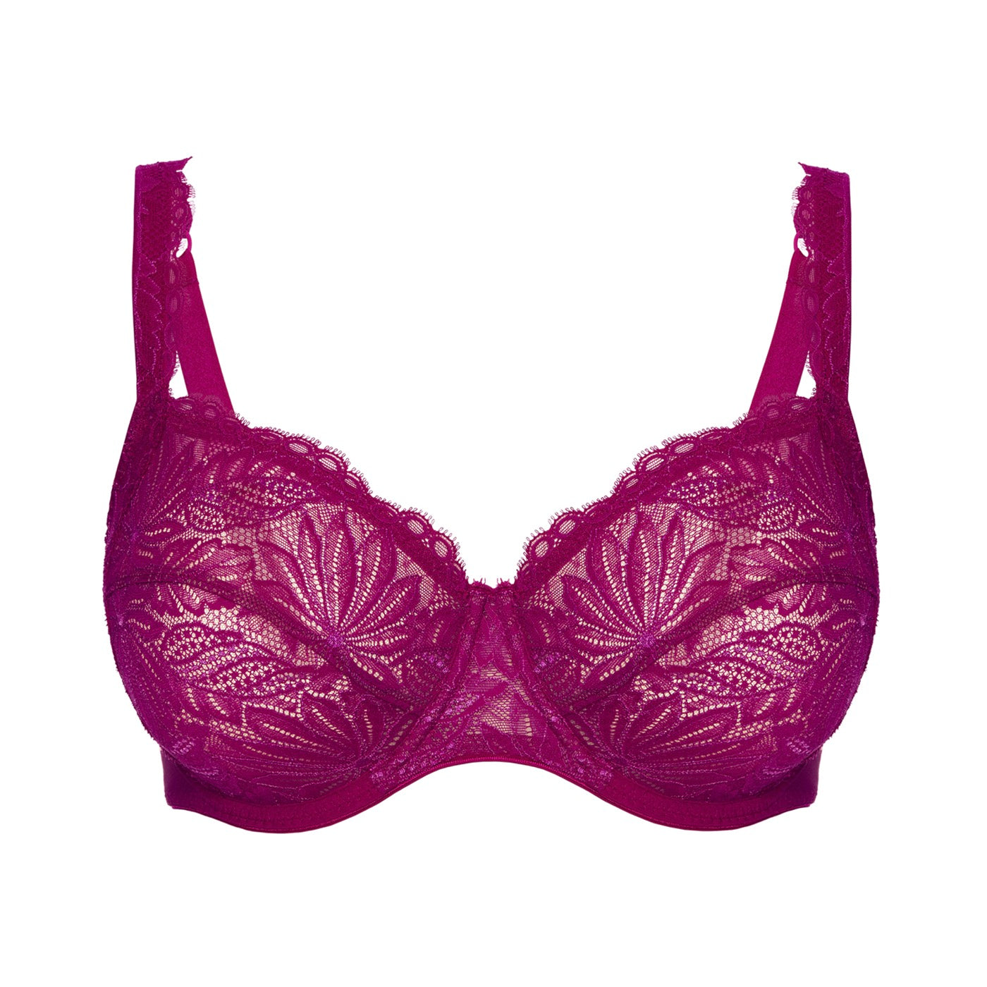 Soutien-Gorge Armatures 3/4 Exotica - Framboise