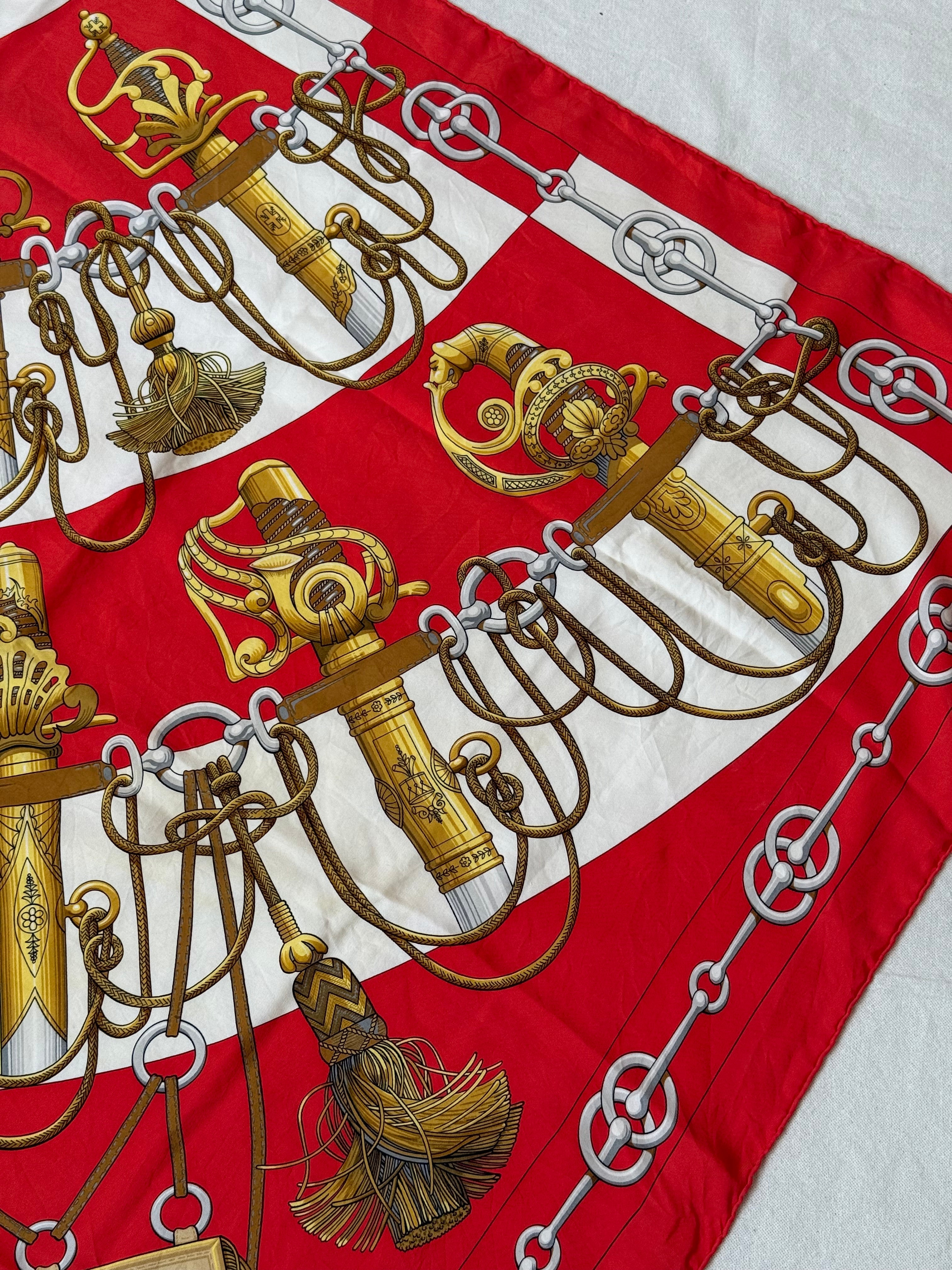 Foulard Hermès – Modèle Cliquetis