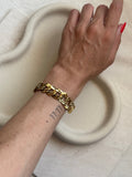 Bracelet Monet Vintage - Maille Dorée